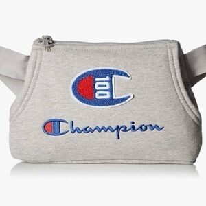 Champion Super Fleece Waist Bag / Fanny Pack | Gray | Rare NWOT